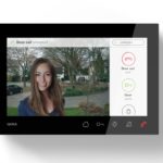 Gira surface-mounted black video home station